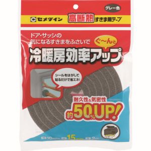 セメダイン セメダイン TP-522 高断熱すきま用テープ グレー 15mmX2m