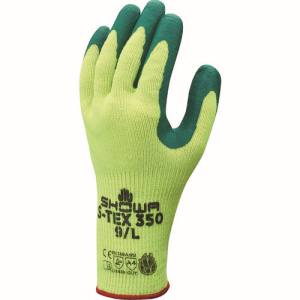 ショーワグローブ SHOWA ショーワグローブ S-TEX350 耐切創手袋 ハガネコイル グリーン XLサイズ