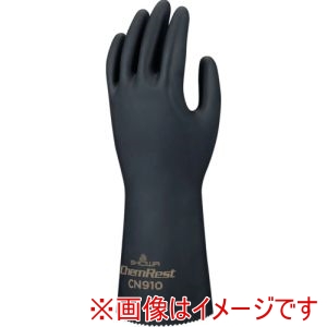 ショーワグローブ SHOWA ショーワグローブ CN910-L 耐薬品手袋 ブチルゴム製化学防護手袋 L