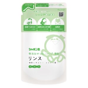 シャボン玉石けん シャボン玉石けん 無添加せっけんシャンプー リンス つめかえ用 420mL