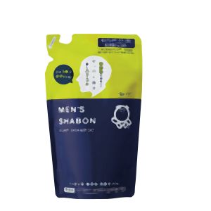 シャボン玉石けん シャボン玉石けん メンズシャボン ソープシャンプー つめかえ用 420mL