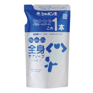 シャボン玉石けん シャボン玉石けん 全身ケアソープ バブルガード つめかえ用 470mL