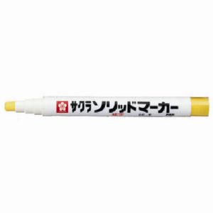 サクラクレパス SAKURA サクラクレパス SC-S3-Y ソリッドマーカー 細字 黄