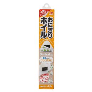 東洋アルミエコープロダクツ 東洋アルミ おにぎりホイル Sankaku柄 4.6m