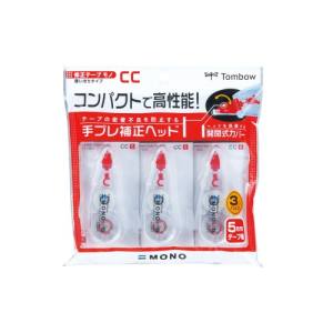 トンボ鉛筆 TOMBOW トンボ鉛筆 修正テープ モノ CC5 3Pパック KCB-326