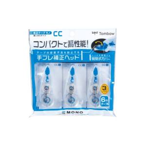トンボ鉛筆 TOMBOW トンボ鉛筆 修正テープ モノ CC6 3Pパック KCB-327