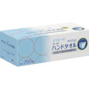 エリエール エリエール 823350 Puls+キレイ ペーパーハンドタオル ボックス 200W メーカー直送 代引不可 北海道沖縄離島不可