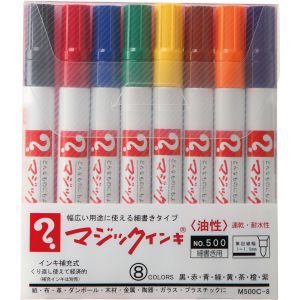 寺西化学工業 寺西化学工業 M500C-8 マジックインキNO.500 8C
