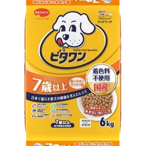 日本ペットフード 日本ペットフード ビタワン 7歳以上 6kg