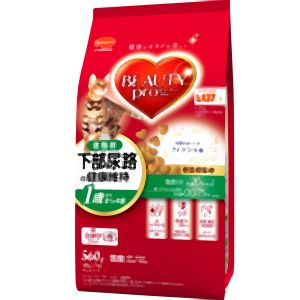 日本ペットフード ビューティープロ キャット 猫下部尿路の健康維持低脂肪 1歳から 560g 日本ペットフード