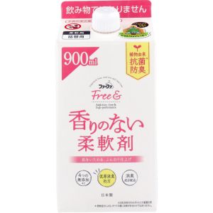 NSファーファジャパン ファーファ フリー & 香りのない柔軟剤 無香料 詰替用 900mL NSファーファジャパン
