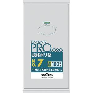 日本サニパック sanipak サニパック L07 スタンダード ポリ袋 7号 0.03mm