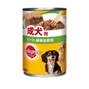 マース MARS マース ペディグリー 成犬用 ビーフ & 緑黄色野菜 400g