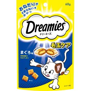 マース MARS マース ドリーミーズ 毛玉ケア まぐろ味 60g