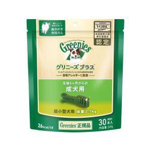 マース MARS マース グリニーズ プラス 成犬用 超小型犬用 2-7kg 249g 標準30本