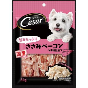 マース MARS マース シーザースナック 旨みたっぷりささみベーコン 80g