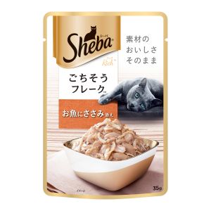 マース MARS マース シーバ リッチ ごちそうフレーク お魚にささみ添え 35g
