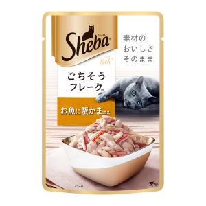 マース MARS マース シーバ リッチ ごちそうフレーク お魚に蟹かま添え 35g