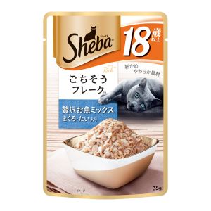 マース MARS マース シーバ リッチ 18歳以上 ごちそうフレーク 贅沢お魚ミックス まぐろ たい入り 35g