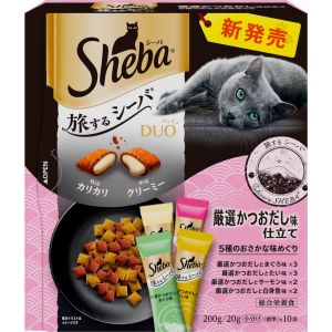 マース MARS マース シーバ デュオ 旅するシーバ 厳選かつおだし味 仕立て 5種のおさかな味 めぐり 200g 268060
