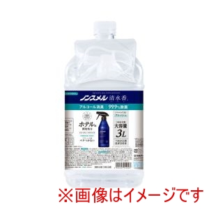 白元アース 白元アース 445613 01402-0 ノンスメル清水香 ハーバルフレッシュの香り つめかえ大容量 3L