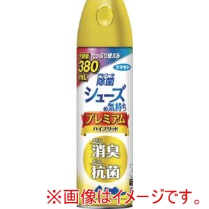 フマキラー フマキラー 452952 消臭剤 シューズの気持ち プレミアムハイブリッド 380ML 無香性