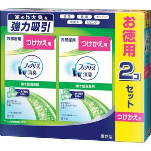 P&G P&G 649452 ファブリーズ 置き型 ナチュラルガーデンの香り つけかえ用 130g×2コ入