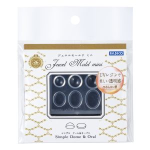 パジコ PADICO パジコ ジュエルモールド ミニ シンプルドーム & オーバル 401007