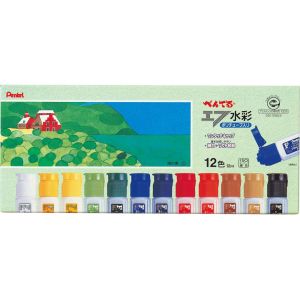 ぺんてる ぺんてる WFC1-12 Fポリチューブ12色