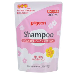 ピジョン Pigeon ピジョン コンディショニング泡シャンプー フローラルの香り 詰め替え用300ml