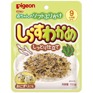 ピジョン Pigeon ピジョン ソフトふりかけ シラス・ワカメ