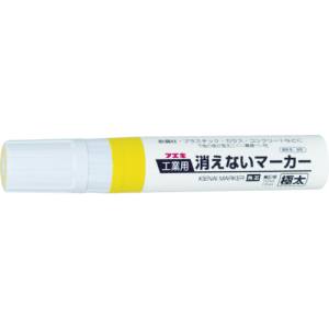 不易糊工業 フエキ フエキ KGMJ-3 工業用消えないマーカー 極太 黄 不易糊工業