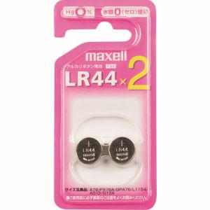 マクセル maxell マクセル LR442BSC アルカリボタン電池2個パック