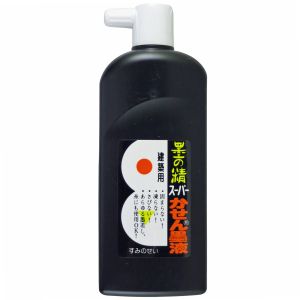 墨運堂 墨の精 スーパーかせん墨液 建築用 450ml 13406