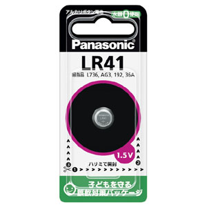 パナソニック Panasonic パナソニック LR41P アルカリボタン電池 Panasonic