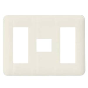 パナソニック Panasonic パナソニック WN6077W フルカラーモダンプレート3+1+3用 W