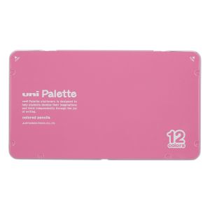 三菱鉛筆 uni 三菱鉛筆 ユニパレット 色鉛筆880 12色セット PLT ピンク K88012CPLT.13