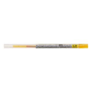 三菱鉛筆 三菱鉛筆 UMR-109-38 ゴールデンイエロー ゲルインクボールペン スタイルフィット リフィル 0.38mm