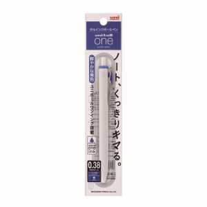 三菱鉛筆 三菱鉛筆 UMN-S-38 1P 青 33 ゲルインクボールペン uni-ball one 0.38mm パック