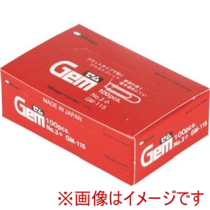 ミツヤ mitsuya ミツヤ GM-115 ゼムクリップ小 100本 M12777