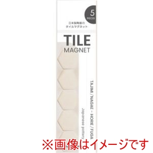 ミツヤ mitsuya ミツヤ TMGH5P-70 タイルマグネット六角アイボリー M26824