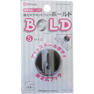 ミツヤ ミツヤ MHB-350-BK MGフック ボールド小 黒 M16659