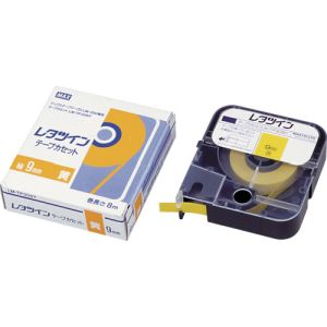 マックス MAX マックス LM-TP312Y チューブマーカー レタツイン テープカセット12mm幅 黄 MAX