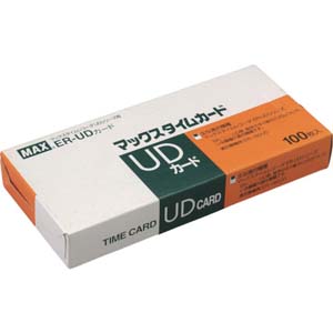 マックス MAX マックス ER-UDCARD タイムレコーダ ER-180UD用タイムカード MAX