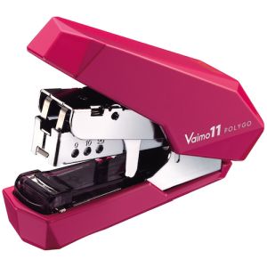 マックス MAX マックス HD90657 ホッチキス バイモ11 ポリゴ HD-11SFLK/P ピンク 40枚とじ