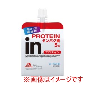 森永製菓 森永製菓 515898 inゼリー プロテイン5g 180g×6個入