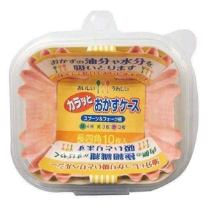 三菱アルミニウム 三菱アルミ カラッとおかずケース 長四角 20枚入り