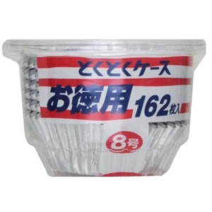 三菱アルミニウム 三菱アルミ とくとくケース 8号 お徳用 162枚入