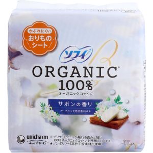 ユニチャーム Unicharm ユニチャーム ソフィ おりものシート オーガニック コットンサボン 52枚