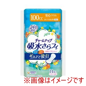 ユニチャーム ユニチャーム 274213 83550 チャームナップ吸水さらフィ 多くても安心用 14枚
